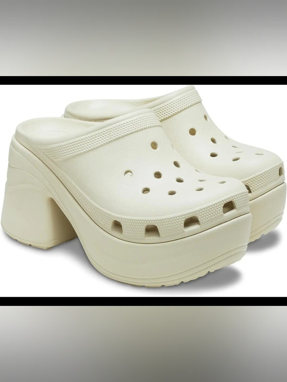 Crocs Siren Clogs Unisex In Bone